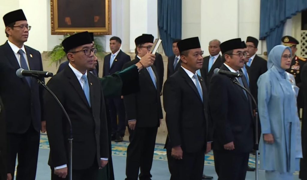 Prabowo Lantik Dewan Energi Nasional, Bahlil Lahadalia Resmi Jabat Ketua Harian