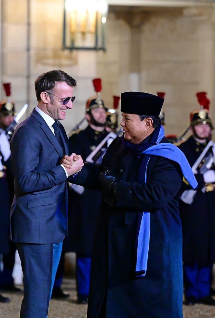 Di Istana Élysée, Presiden Prabowo Penuhi Undangan Jamuan Santap Malam Pribadi Presiden Macron