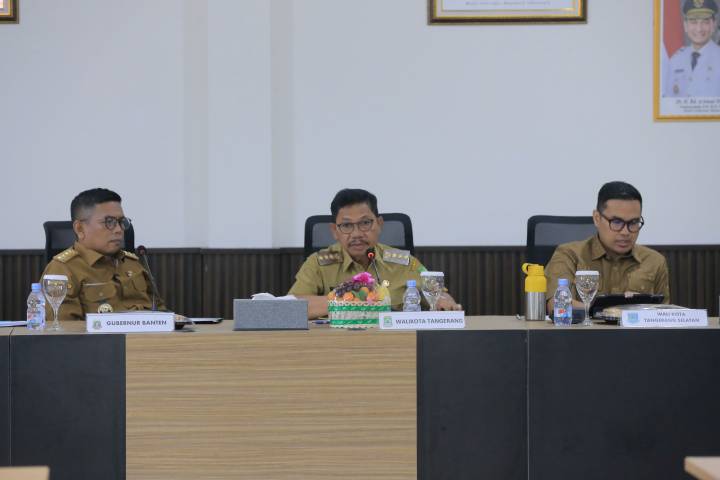 Rakor Banjir Tangerang Raya, Gubernur Banten Siapkan Normalisasi Kali Cirarab