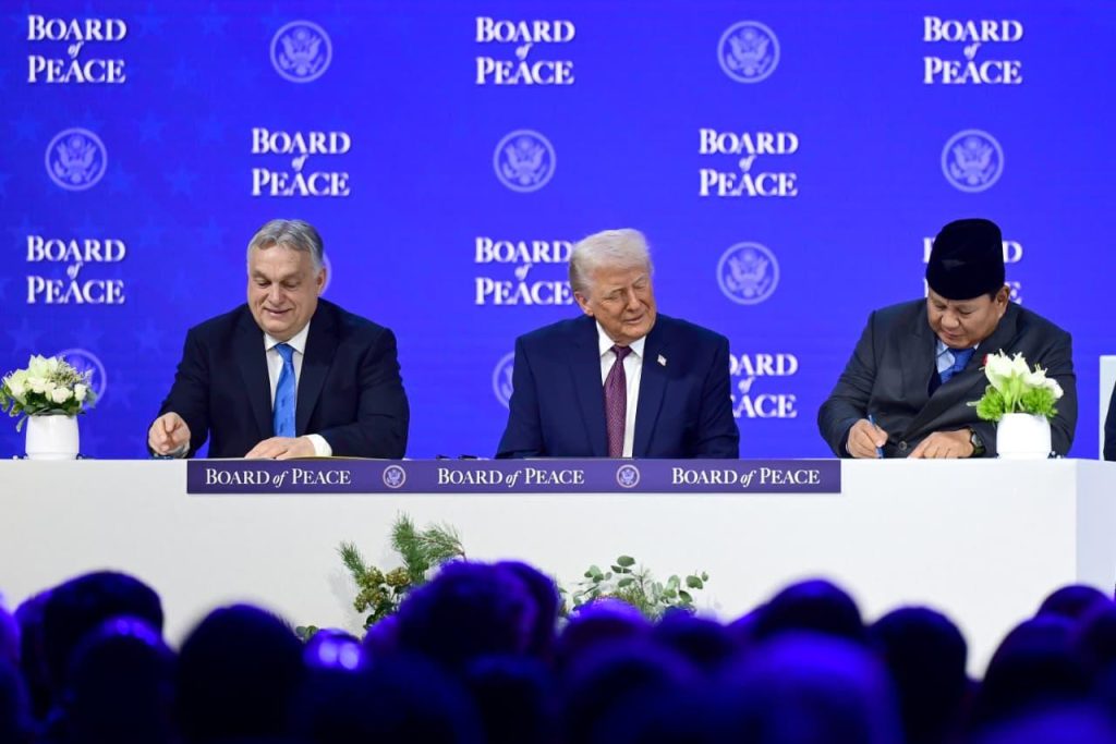 Tandatangani BoP Charter di Davos, Presiden Prabowo: Peluang Nyata Perdamaian Gaza