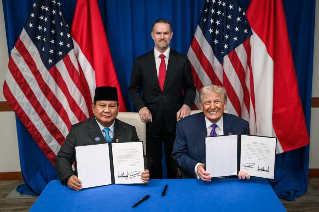 Prabowo dan Trump Teken Perjanjian Perdagangan Timbal Balik, Babak Baru Kemitraan Ekonomi RI–AS