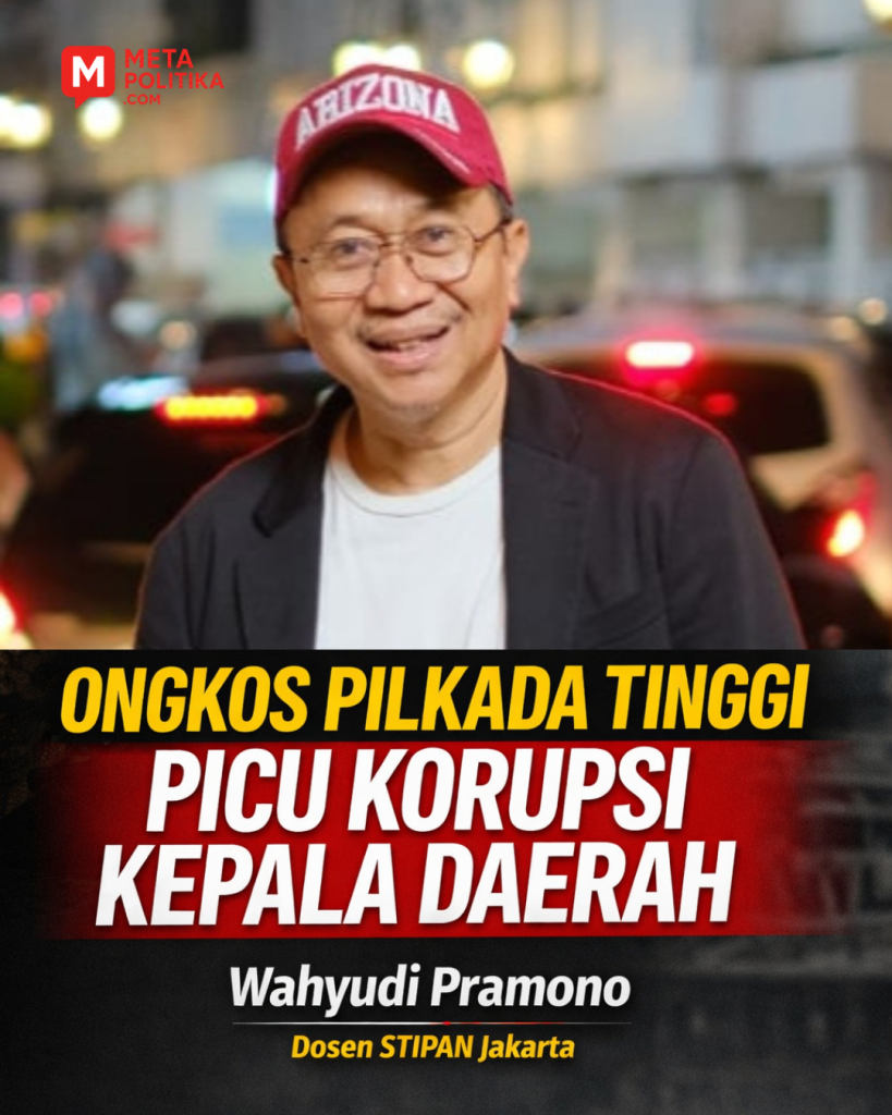 Dosen STIPAN: Tingginya Ongkos Politik Pilkada Picu Korupsi Kepala Daerah