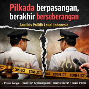 Pilkada berpasangan, berakhir berseberangan